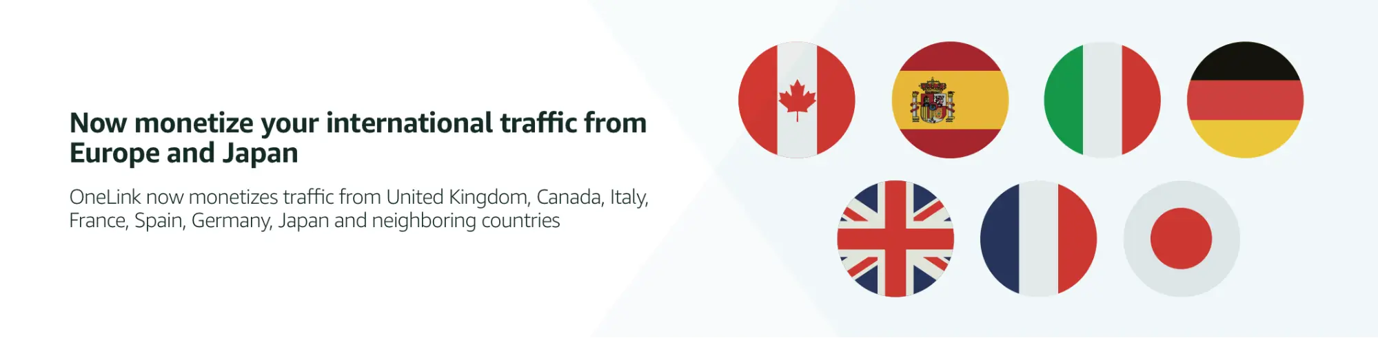 International traffic from Europe and Japan